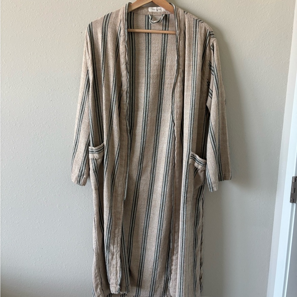 OddBird handwoven Turkish cotton robe